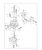 SUZUKI, JR 50 K4, VERGASER