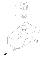 SUZUKI, JR 50 K4, OELTANK