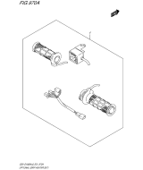 SUZUKI, GSX-S 1000 A L8, GRIP HEATER SET