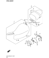 SUZUKI, GSX-S 1000 A L8, SITZ