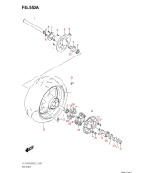 SUZUKI, GSX-S 950 WQ M3, HINTERRAD