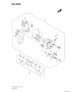 SUZUKI, GSX-S 950 WQ M3, BREMSSATTEL HINTEN