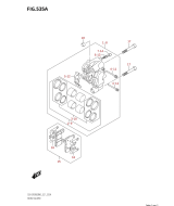 SUZUKI, GSX-S 950 WQ M3, BREMSSATTEL VORN