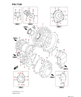 SUZUKI, GSX-S 950 WQ M3, ABDECKUNGEN KURBELGEHAEUSE