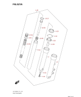 SUZUKI, UN 125 NE AVENIS M3, DAEMPFER VORN