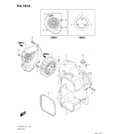 SUZUKI, UN 125 NE AVENIS M3, MOTORLUEFTER