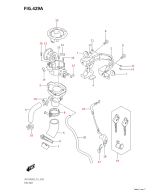 SUZUKI, UN 125 NE AVENIS M3, EINFUELLSTUTZEN