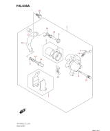 SUZUKI, UN 125 NE AVENIS M3, BREMSSATTEL VORN