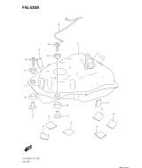 SUZUKI, UN 125 NE AVENIS M3, KRAFTSTOFFTANK