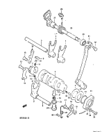 SUZUKI, DR125S 1982 Z, GANGWECHSEL