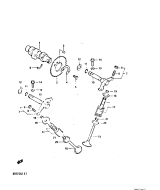 SUZUKI, DR125S 1982 Z, NOCKENWELLE VENTILE