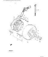 SUZUKI, DR125S 1982 Z, ZUENDMAGNET