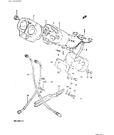 SUZUKI, DR125S 1982 Z, TACHOMETER