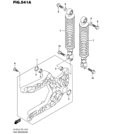 SUZUKI, UH 125 A Burgman L6, HINTERER SCHWINGARM