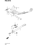 SUZUKI, UH 125 A Burgman L6, STAENDER