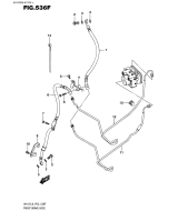 SUZUKI, UH 125 A Burgman L6, FROMTBREMSLEITUNG