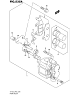 SUZUKI, UH 125 A Burgman L6, FRONTBREMSSATTEL