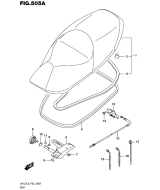 SUZUKI, UH 125 A Burgman L6, SITZ