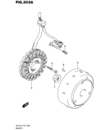 SUZUKI, UH 125 A Burgman L6, ZUENDMAGNET