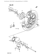 SUZUKI, DR 200 G, HINTERRAD