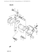 SUZUKI, DR 200 G, FRONT BREMSSATTEL