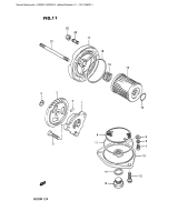 SUZUKI, DR 200 G, OEL PUMPE