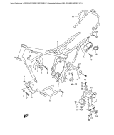 SUZUKI, DR 125 SEY SEUY, RAHMEN