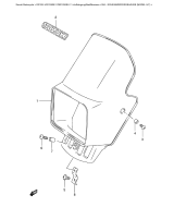 SUZUKI, DR 125 SE /SEU Y, SCHEINWERFERGEHAEUSE