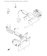 SUZUKI, DR 125 SE /SEU Y, BLINKERLICHT