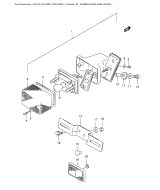 SUZUKI, DR 125 SEY SEUY, KOMBINATIONSLAMPE HINTEN