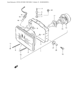 SUZUKI, DR 125 SEY SEUY, SCHEINWERFER