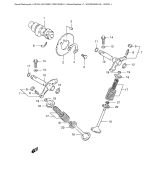 SUZUKI, DR 125 SEY SEUY, NOCKENWELLE VENTIL