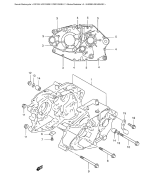 SUZUKI, DR 125 SEY SEUY, KURBELGEHAEUSE