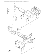 SUZUKI, DR 125 SE K1, BLINKERLICHT