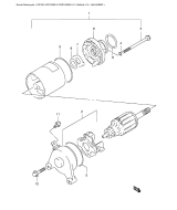 SUZUKI, DR 125 SE K1, ANLASSER