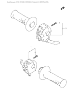 SUZUKI, DR 125 SE K1, GRIFFSCHALTER