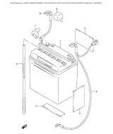 SUZUKI, GS 500 E K, BATTERIE