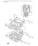 SUZUKI, GS 500 E K, KURBELGEHAEUSE