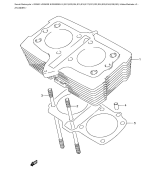 SUZUKI, Suzuki GS500E K EUK, ZYLINDER