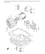 SUZUKI, GS 500 E K, OEL FILTER OEL PUMPE