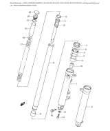 SUZUKI, GS 500 E K, FRONT DAEMPFER