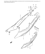 SUZUKI, GS 500 E K, RAHMEN VERKLEIDUNG