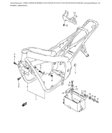 SUZUKI, GS 500 E K, RAHMEN ABDECKUNG