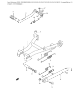 SUZUKI, Suzuki GS500E K EUK, STAENDER HINTERE BREMSE