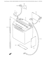 SUZUKI, GS 500 E N, BATTERIE