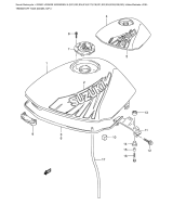 SUZUKI, GS 500 E N, TREIBSTOFF TANK