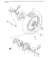 SUZUKI, GS 500 E N, HINTERRAD