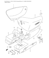 SUZUKI, VL 1500 C Intruder K6, RAHMEN VERKLEIDUNG