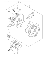 SUZUKI, Suzuki VL 1500 K6_, HINTERE BREMSZANGE