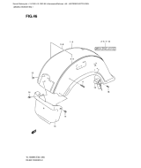 SUZUKI, Suzuki VL 1500 K6_, HINTERER KOTFLUEGEL